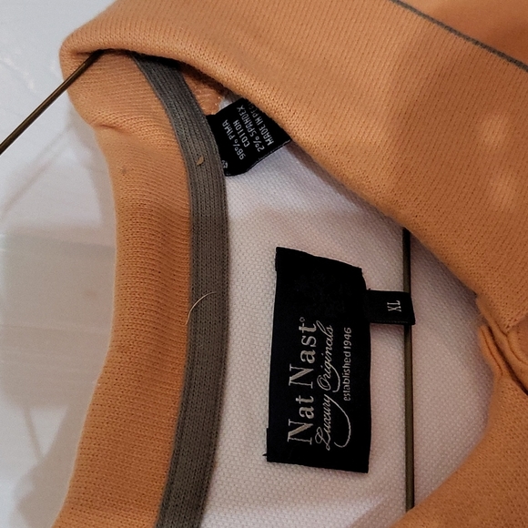 Men's nat nast 2 button short sleeve polo shirt - Picture 3 of 8